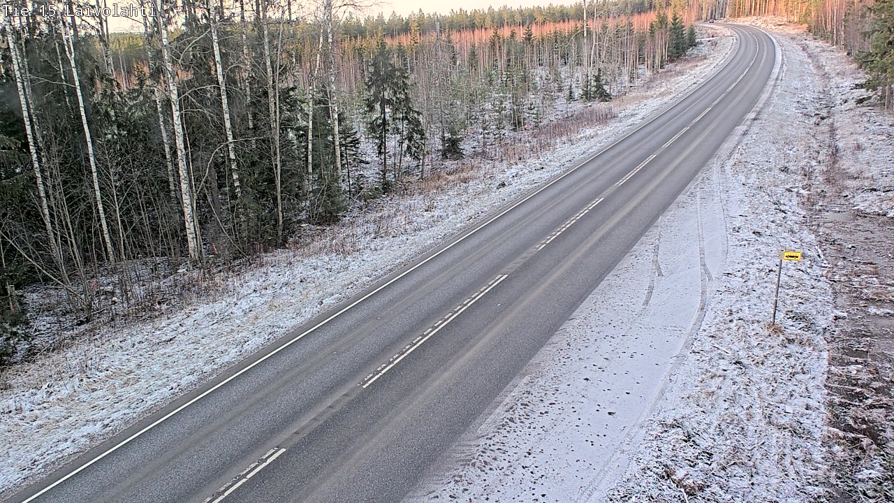 Kelikamerat Kuva Tie 15 Laivolahti, Mäntyharju, Etelä-Savo