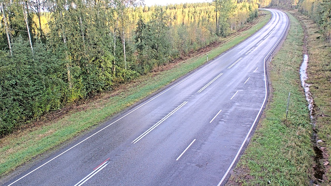 Kelikamerat Kuva Tie 15 Laivolahti, Mäntyharju, Etelä-Savo