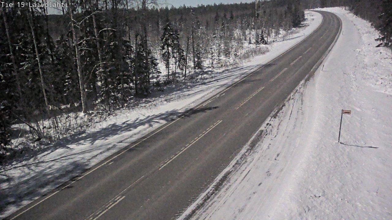 Kelikamerat Kuva Tie 15 Laivolahti, Mäntyharju, Etelä-Savo