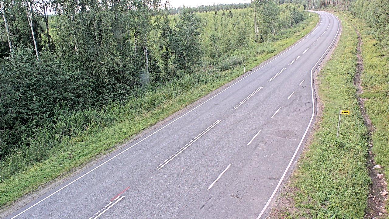Kelikamerat Kuva Tie 15 Laivolahti, Mäntyharju, Etelä-Savo