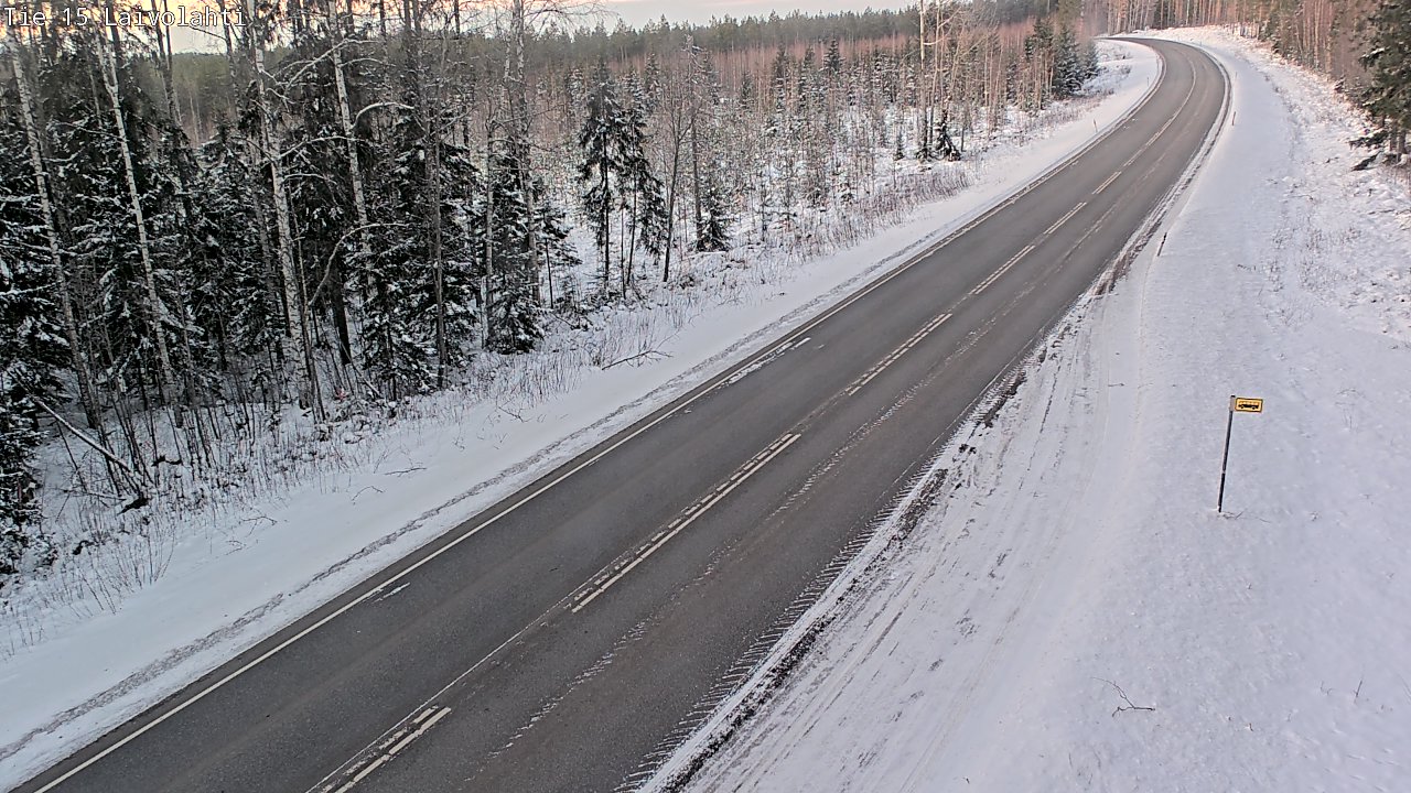 Kelikamerat Kuva Tie 15 Laivolahti, Mäntyharju, Etelä-Savo