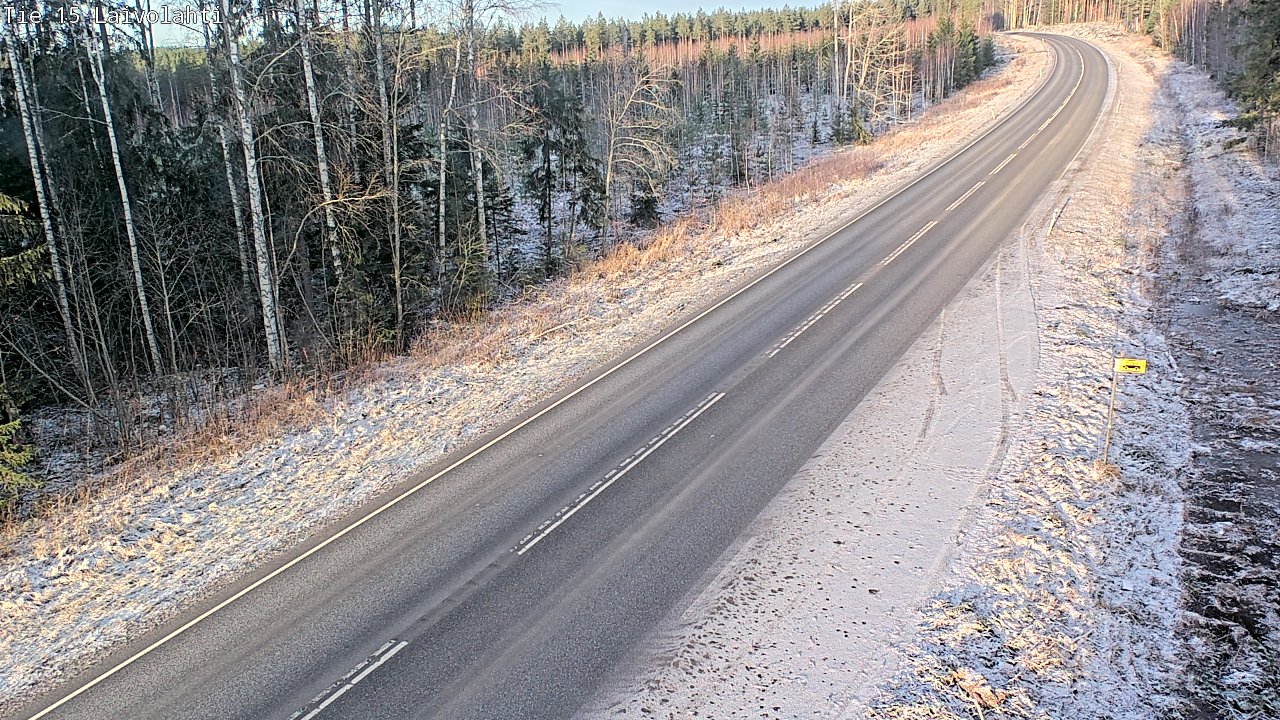 Kelikamerat Kuva Tie 15 Laivolahti, Mäntyharju, Etelä-Savo