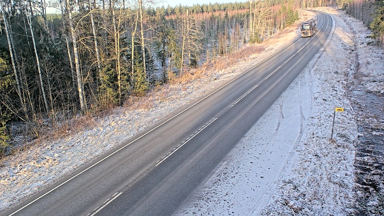 Kelikamerat Kuva Tie 15 Laivolahti, Mäntyharju, Etelä-Savo
