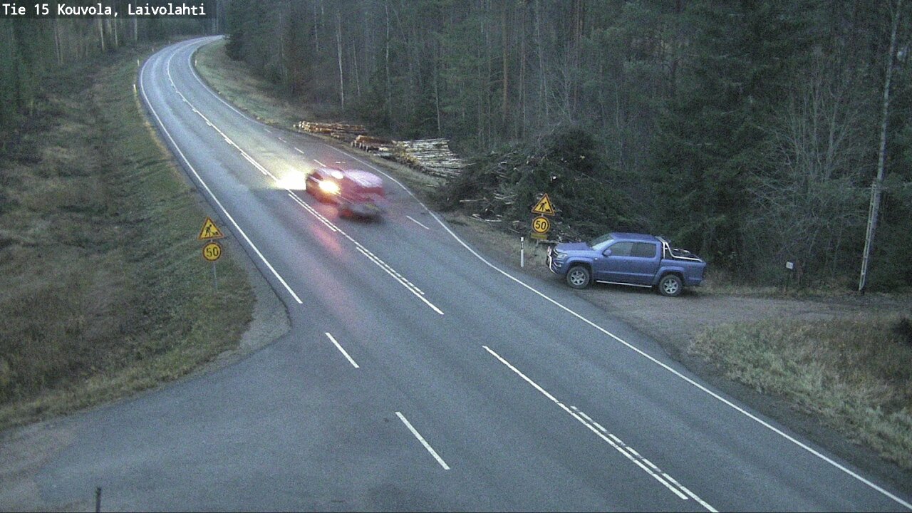 Kelikamerat Kuva Tie 15 Laivolahti, Mäntyharju, Etelä-Savo