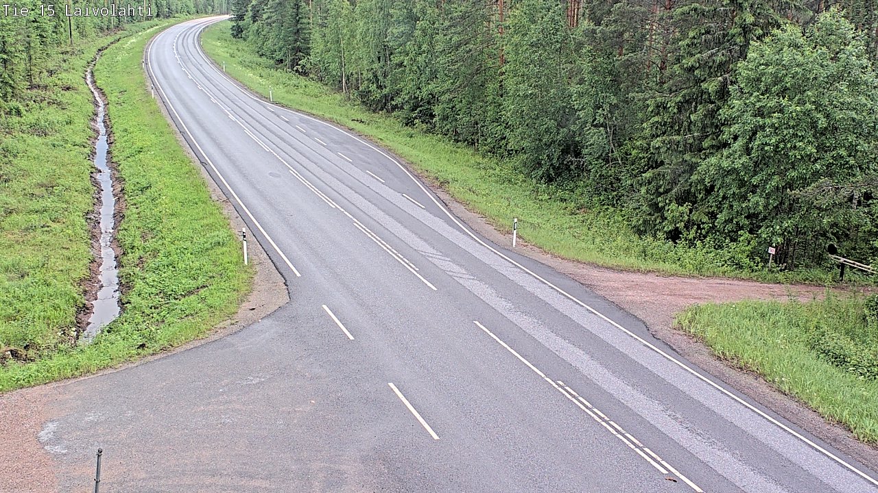 Kelikamerat Kuva Tie 15 Laivolahti, Mäntyharju, Etelä-Savo