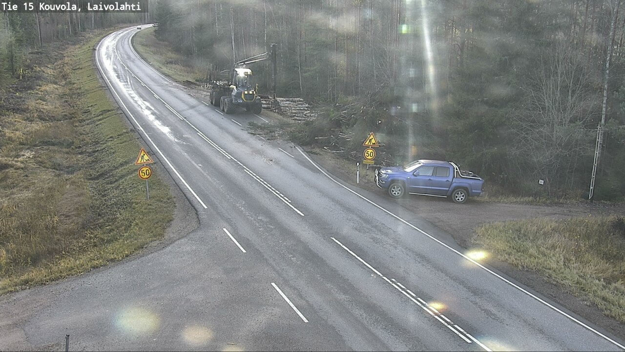 Kelikamerat Kuva Tie 15 Laivolahti, Mäntyharju, Etelä-Savo