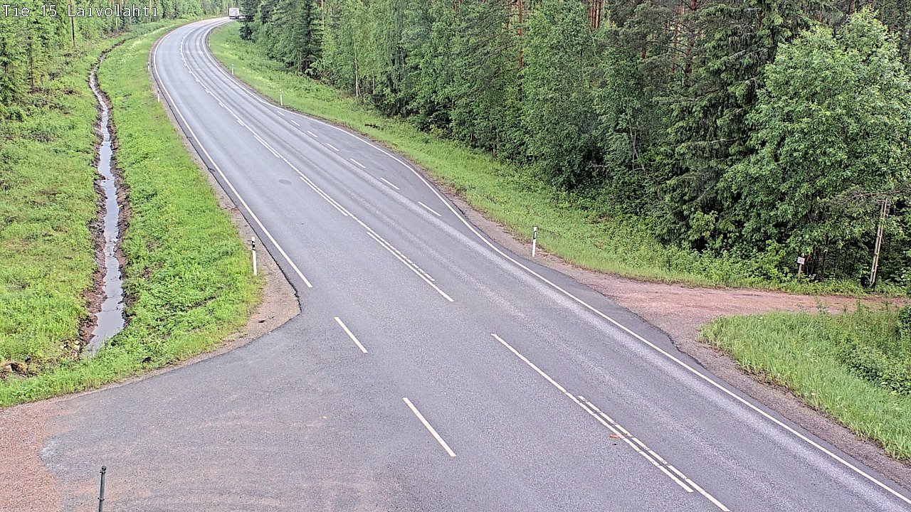 Kelikamerat Kuva Tie 15 Laivolahti, Mäntyharju, Etelä-Savo