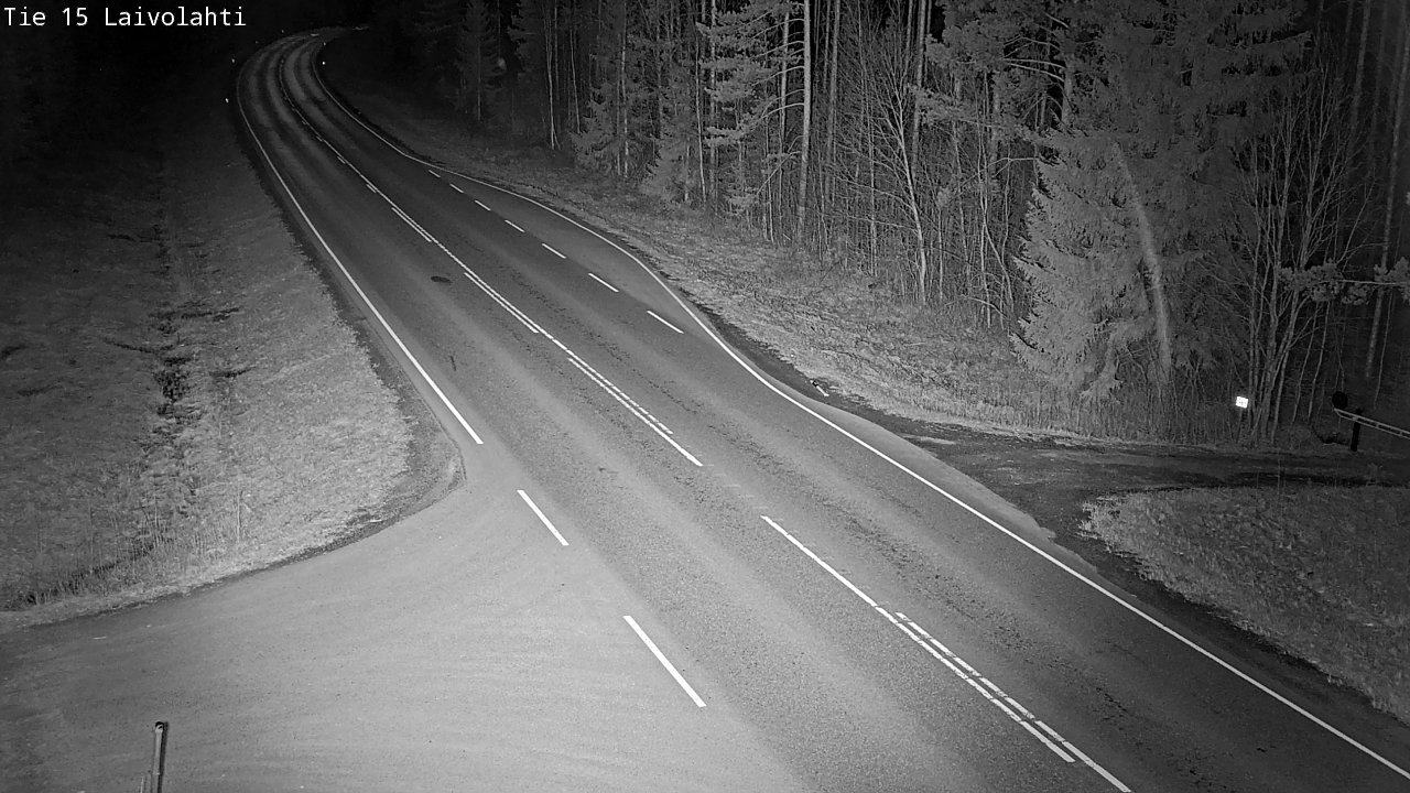 Weather Camera Image Road 15 Laivolahti, Mäntyharju, Etelä-Savo