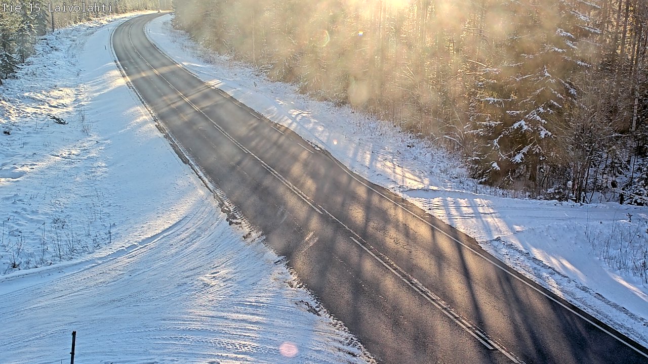 Kelikamerat Kuva Tie 15 Laivolahti, Mäntyharju, Etelä-Savo