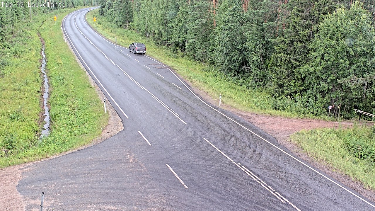 Kelikamerat Kuva Tie 15 Laivolahti, Mäntyharju, Etelä-Savo
