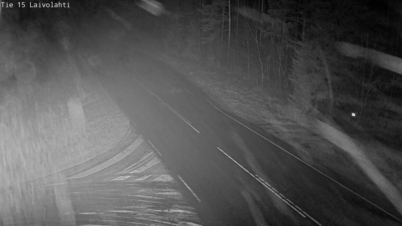 Weather Camera Image Väg 15 Laivolahti, Mäntyharju, Etelä-Savo