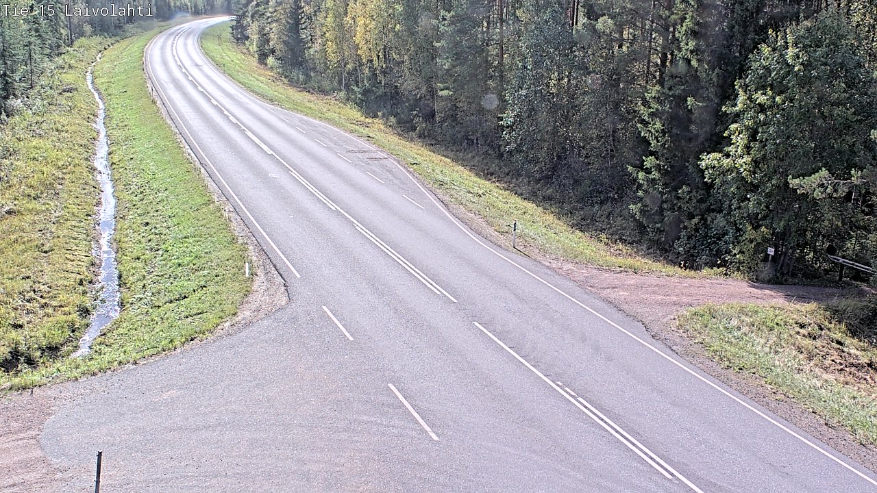 Weather Camera Image Road 15 Laivolahti, Mäntyharju, Etelä-Savo
