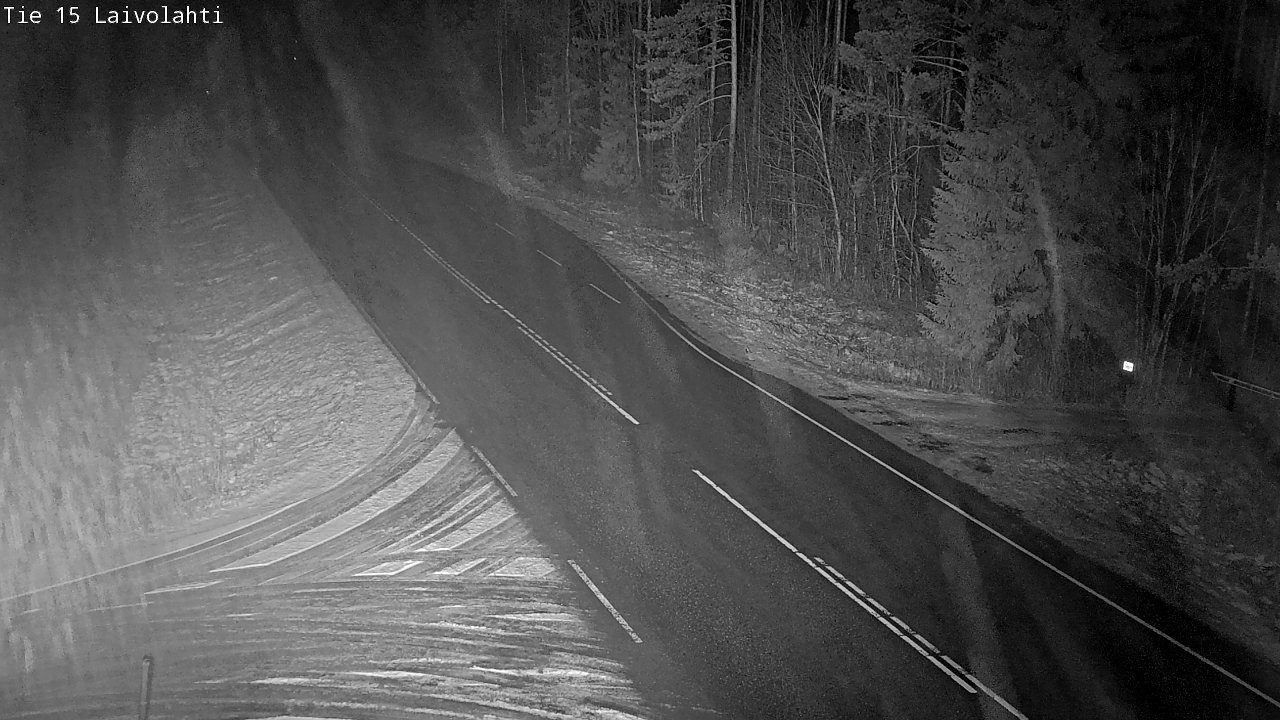 Weather Camera Image Väg 15 Laivolahti, Mäntyharju, Etelä-Savo