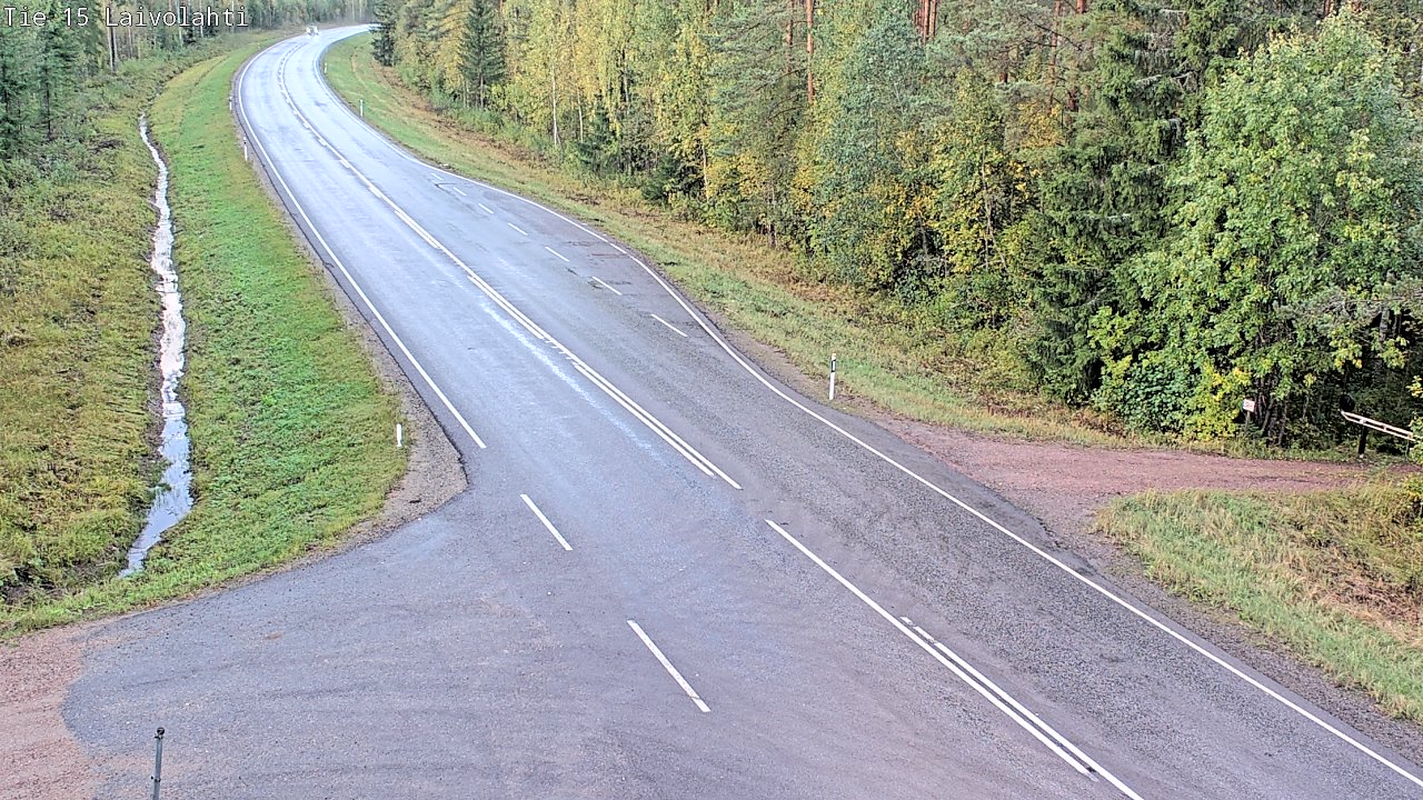 Kelikamerat Kuva Tie 15 Laivolahti, Mäntyharju, Etelä-Savo