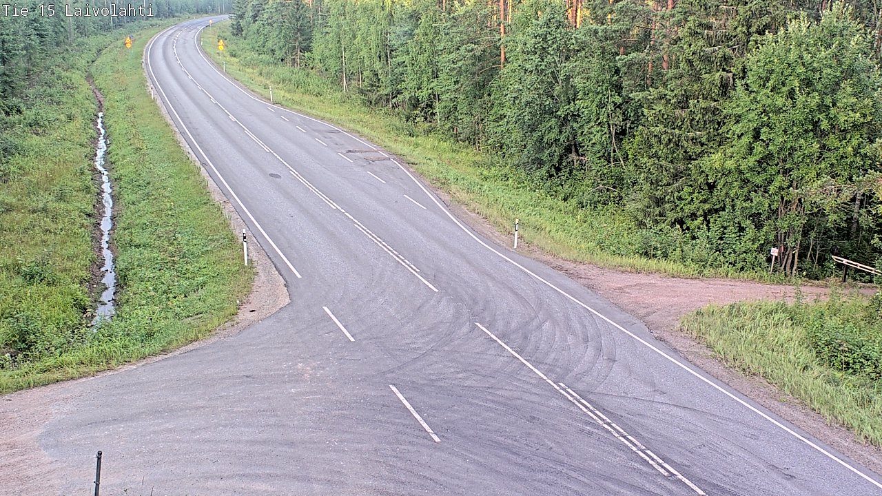 Kelikamerat Kuva Tie 15 Laivolahti, Mäntyharju, Etelä-Savo