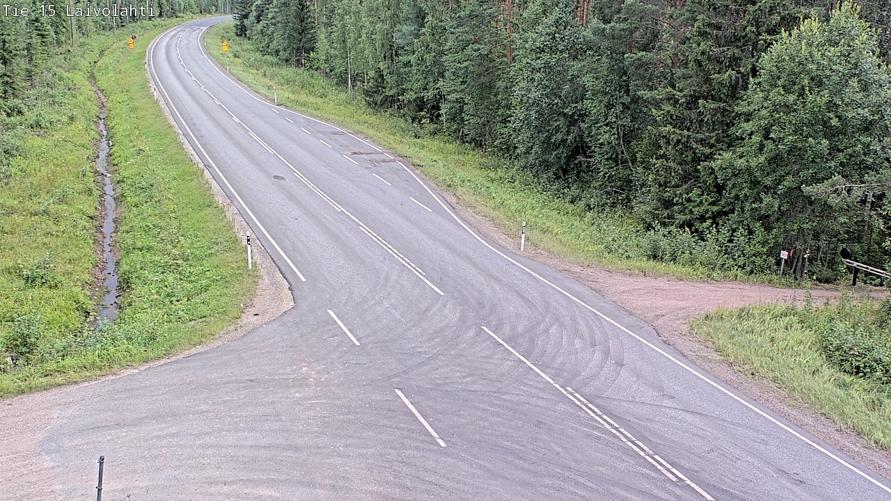 Kelikamerat Kuva Tie 15 Laivolahti, Mäntyharju, Etelä-Savo