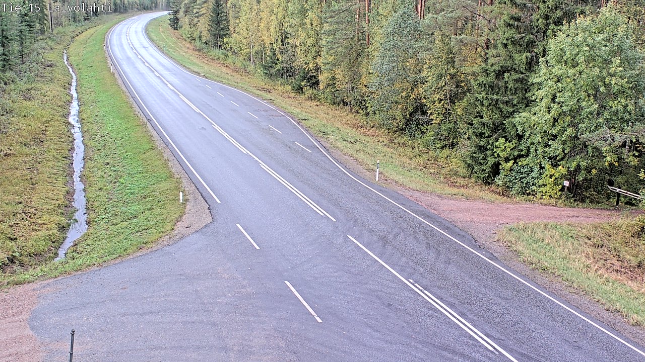 Kelikamerat Kuva Tie 15 Laivolahti, Mäntyharju, Etelä-Savo