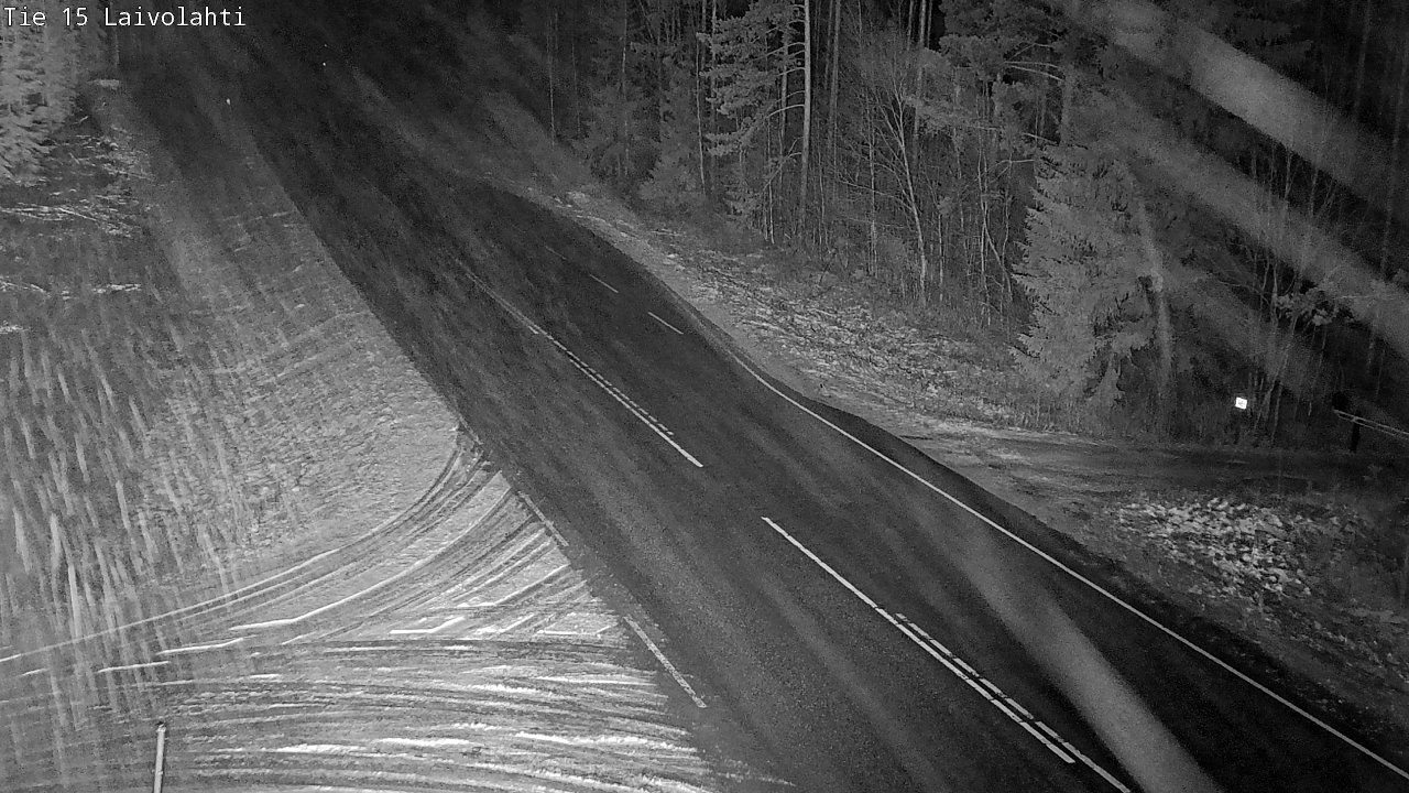 Weather Camera Image Väg 15 Laivolahti, Mäntyharju, Etelä-Savo