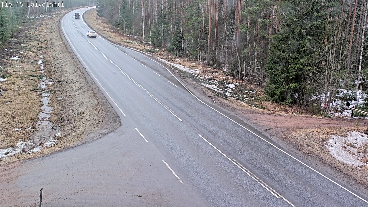 Kelikamerat Kuva Tie 15 Laivolahti, Mäntyharju, Etelä-Savo