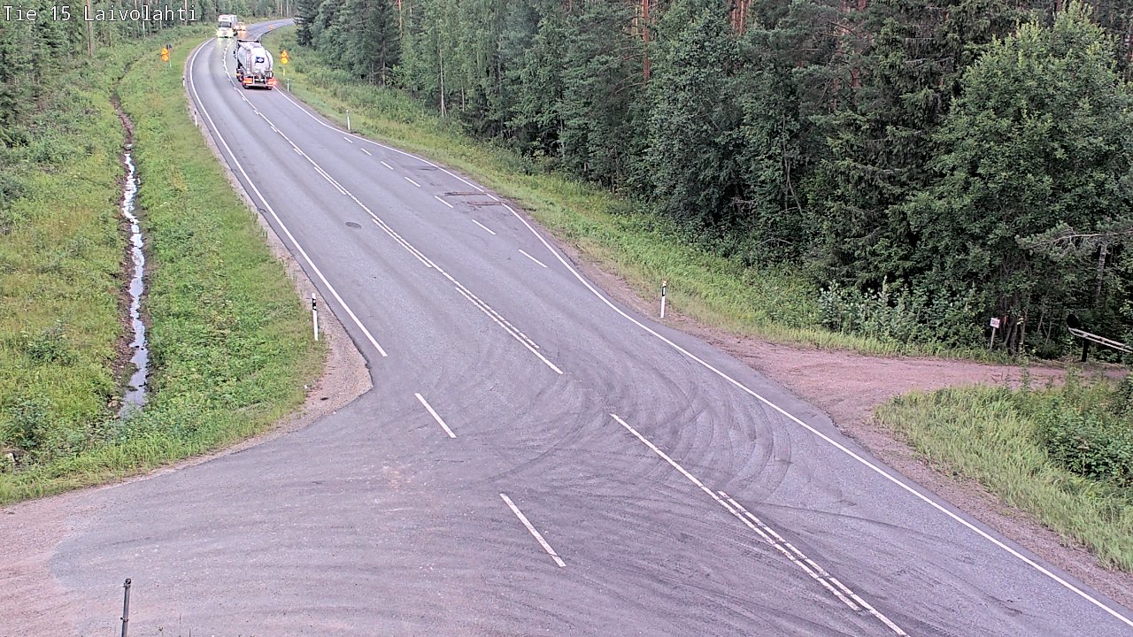 Kelikamerat Kuva Tie 15 Laivolahti, Mäntyharju, Etelä-Savo