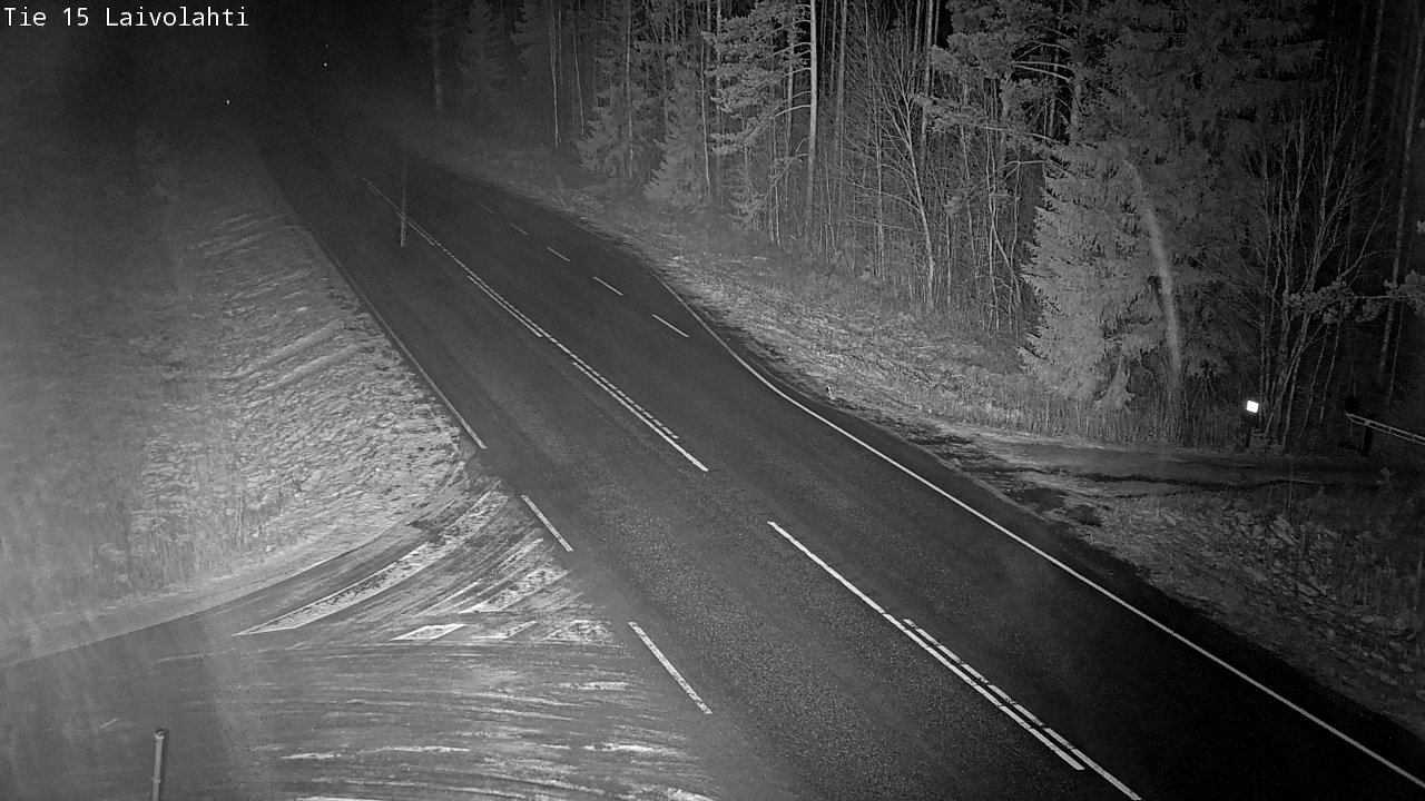 Weather Camera Image Väg 15 Laivolahti, Mäntyharju, Etelä-Savo