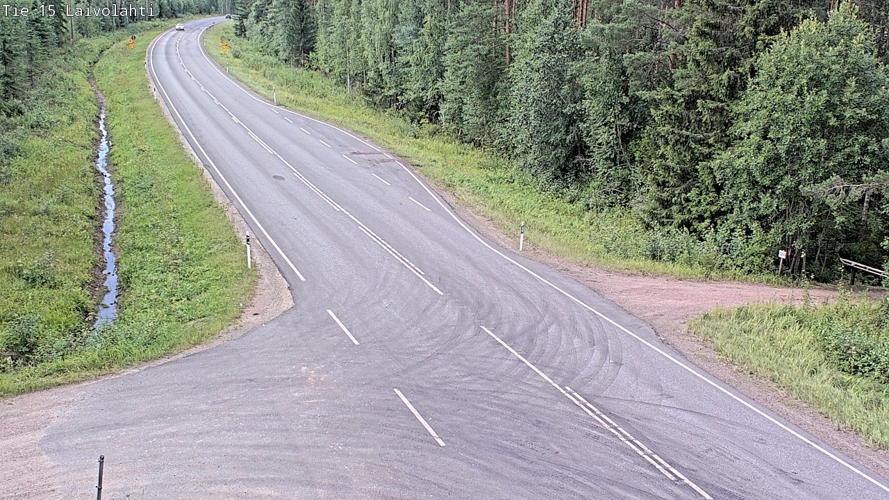 Kelikamerat Kuva Tie 15 Laivolahti, Mäntyharju, Etelä-Savo