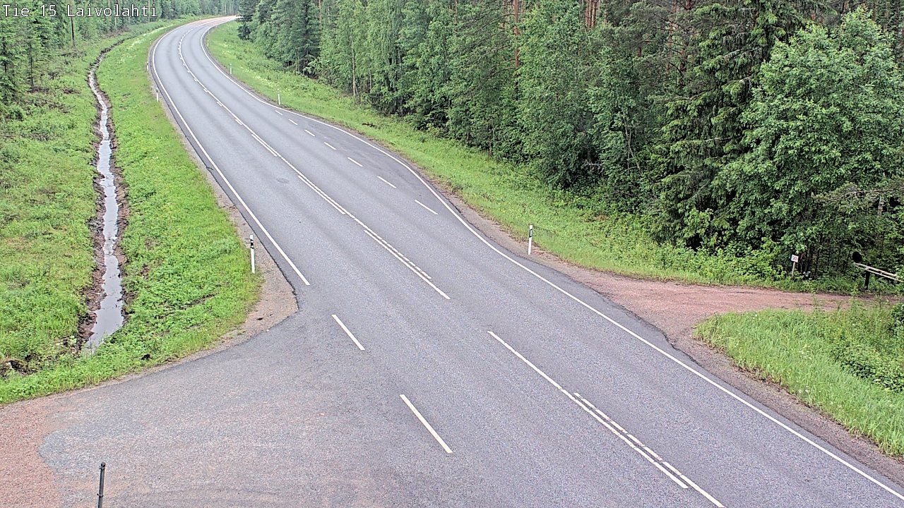 Kelikamerat Kuva Tie 15 Laivolahti, Mäntyharju, Etelä-Savo
