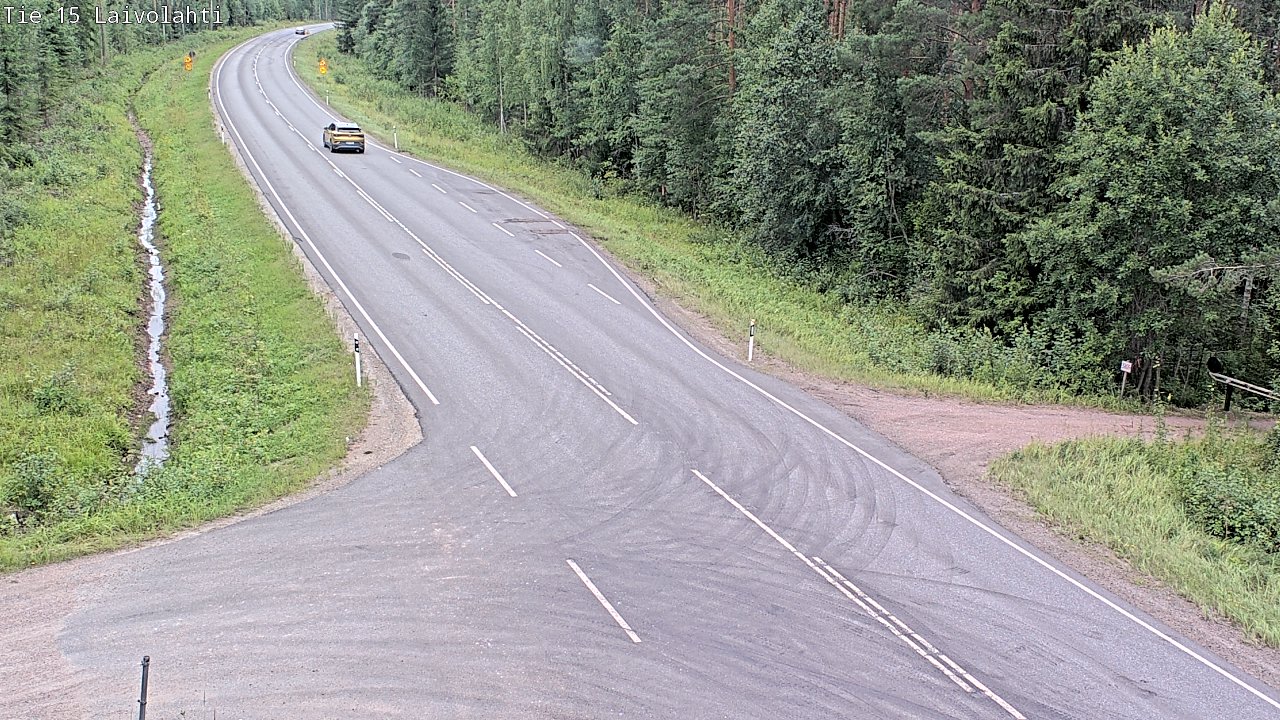 Weather Camera Image Road 15 Laivolahti, Mäntyharju, Etelä-Savo