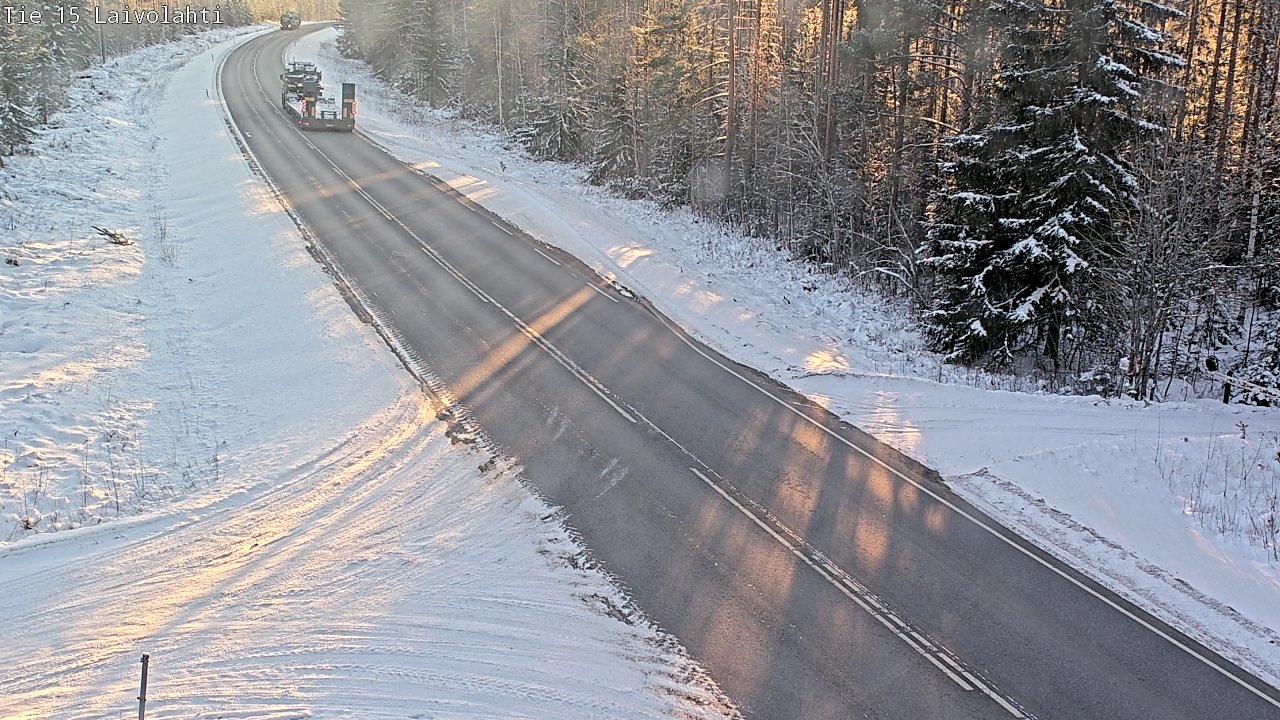 Kelikamerat Kuva Tie 15 Laivolahti, Mäntyharju, Etelä-Savo