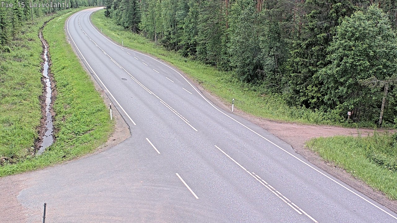 Kelikamerat Kuva Tie 15 Laivolahti, Mäntyharju, Etelä-Savo