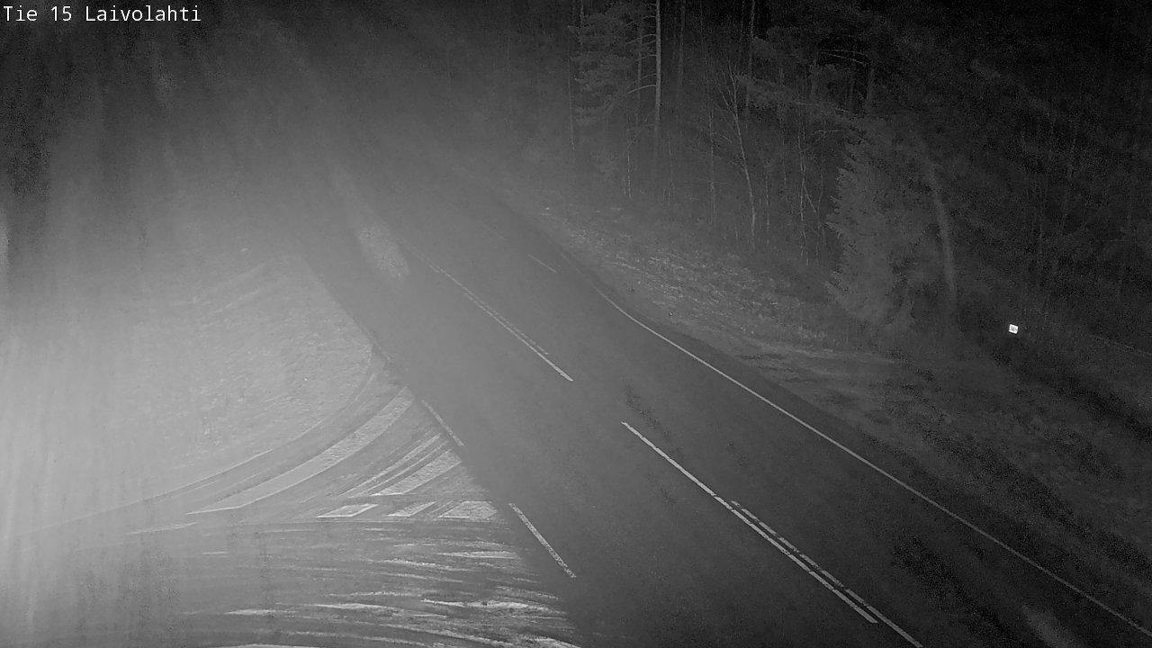 Weather Camera Image Väg 15 Laivolahti, Mäntyharju, Etelä-Savo