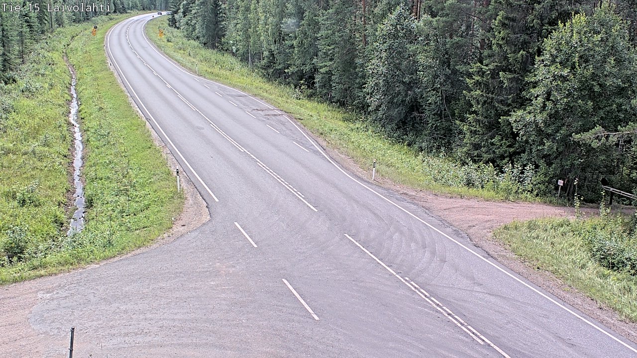Kelikamerat Kuva Tie 15 Laivolahti, Mäntyharju, Etelä-Savo