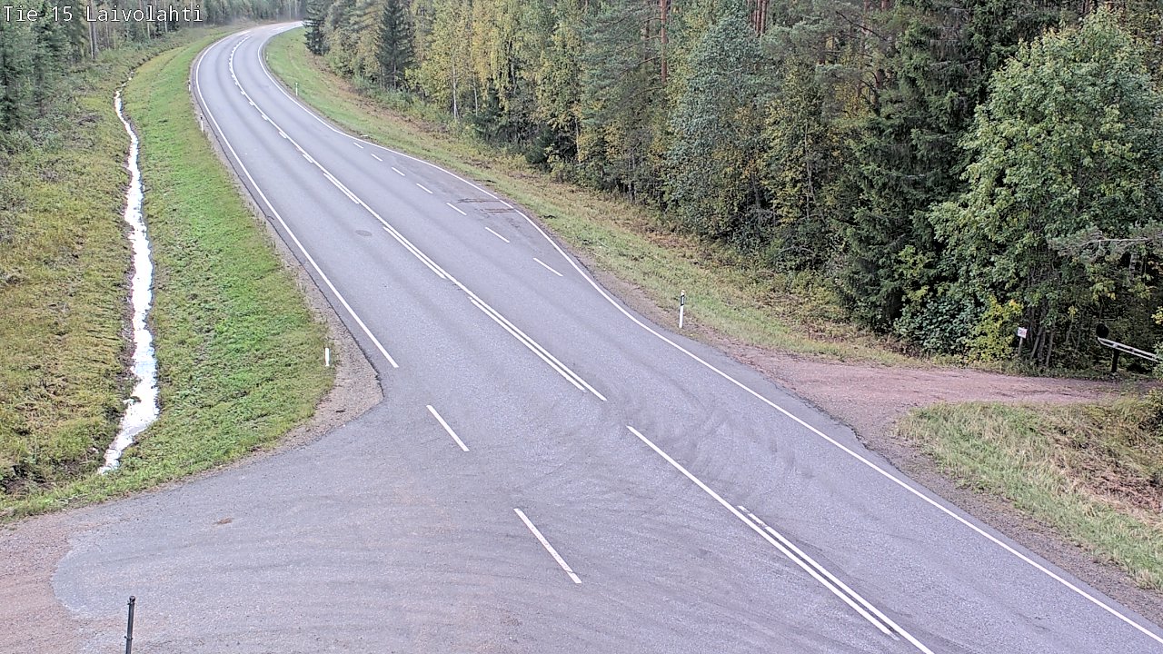 Weather Camera Image Road 15 Laivolahti, Mäntyharju, Etelä-Savo