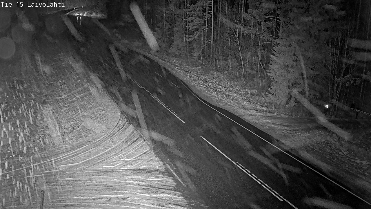 Weather Camera Image Väg 15 Laivolahti, Mäntyharju, Etelä-Savo