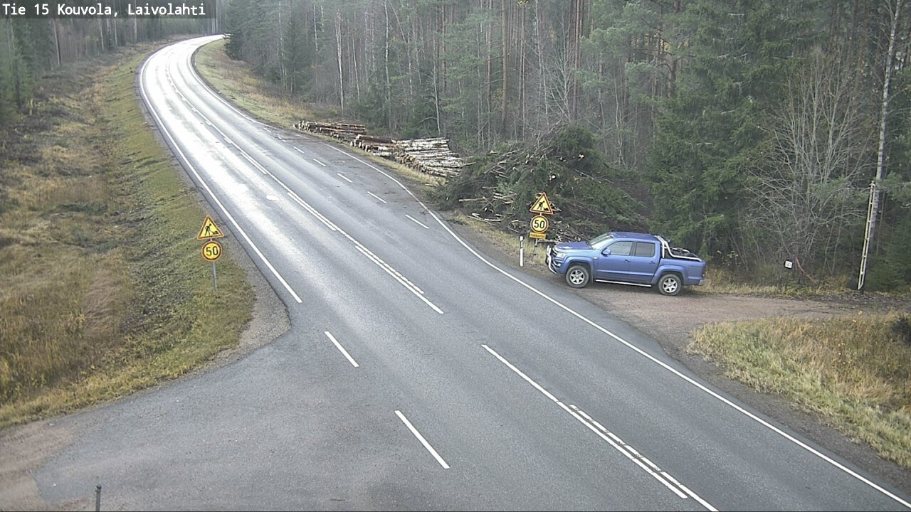 Kelikamerat Kuva Tie 15 Laivolahti, Mäntyharju, Etelä-Savo