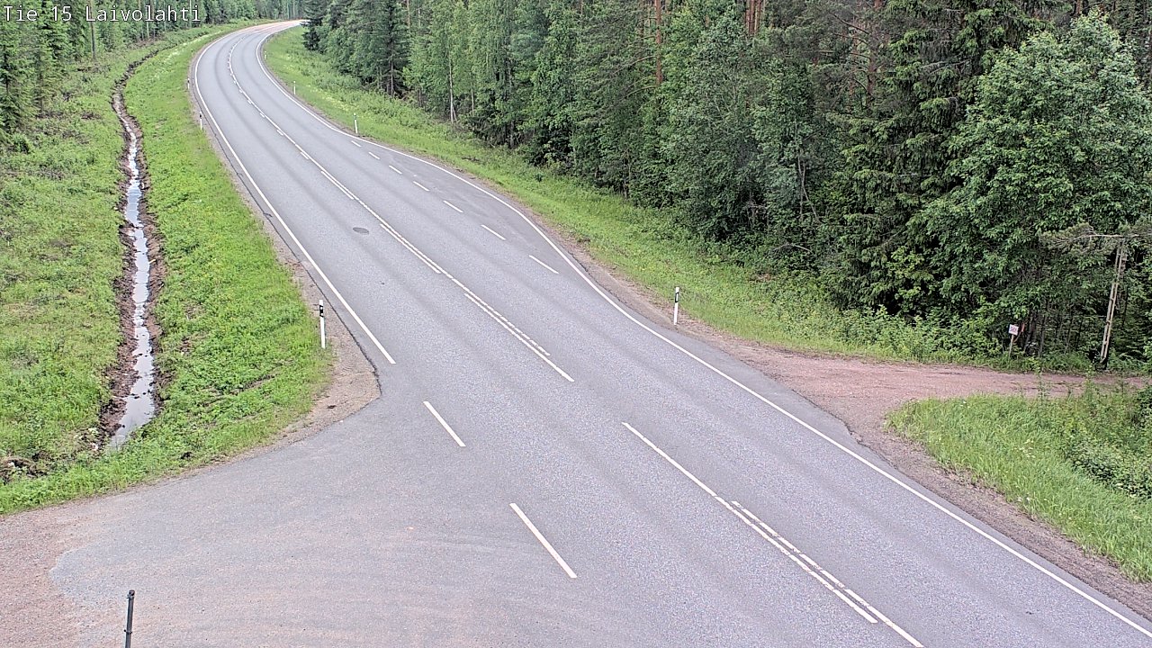 Kelikamerat Kuva Tie 15 Laivolahti, Mäntyharju, Etelä-Savo