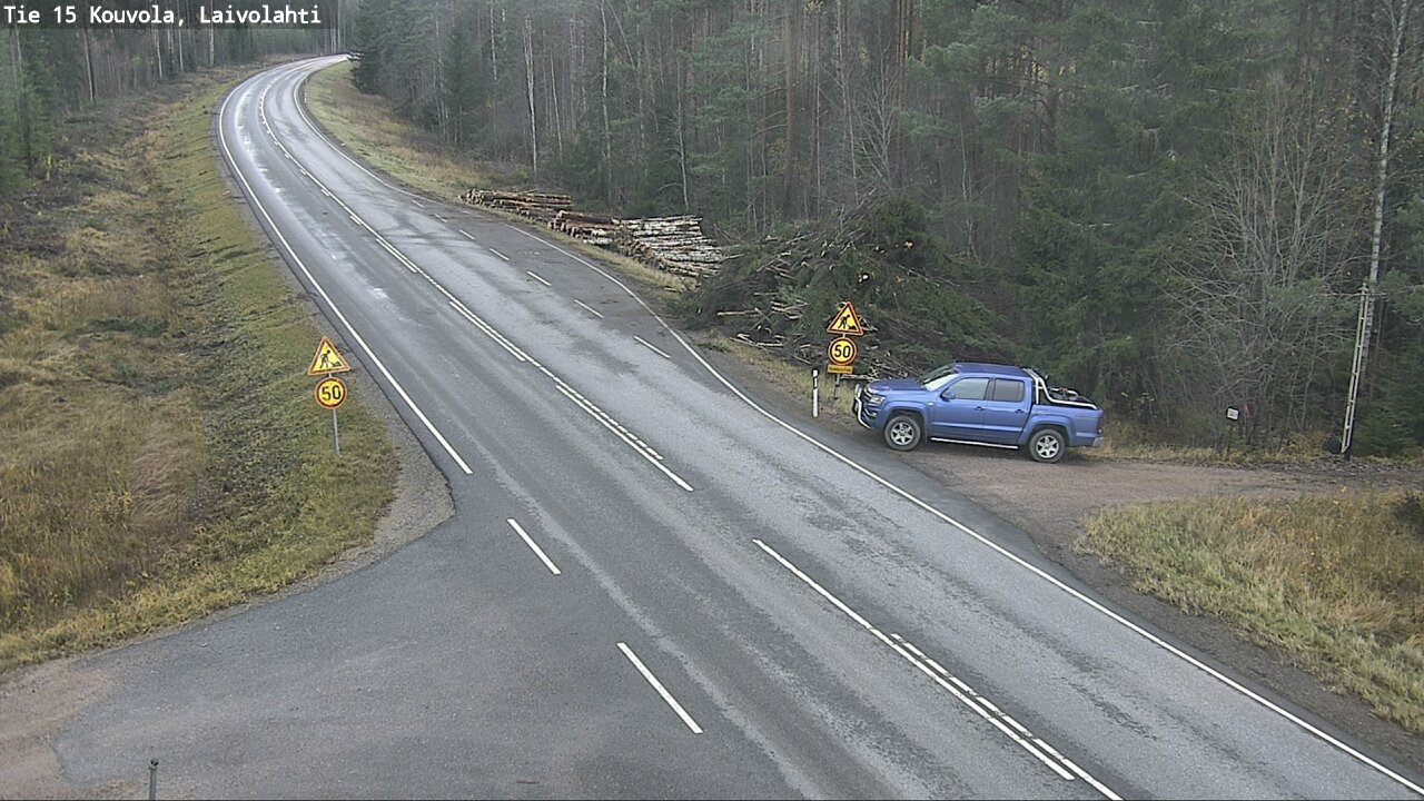 Kelikamerat Kuva Tie 15 Laivolahti, Mäntyharju, Etelä-Savo