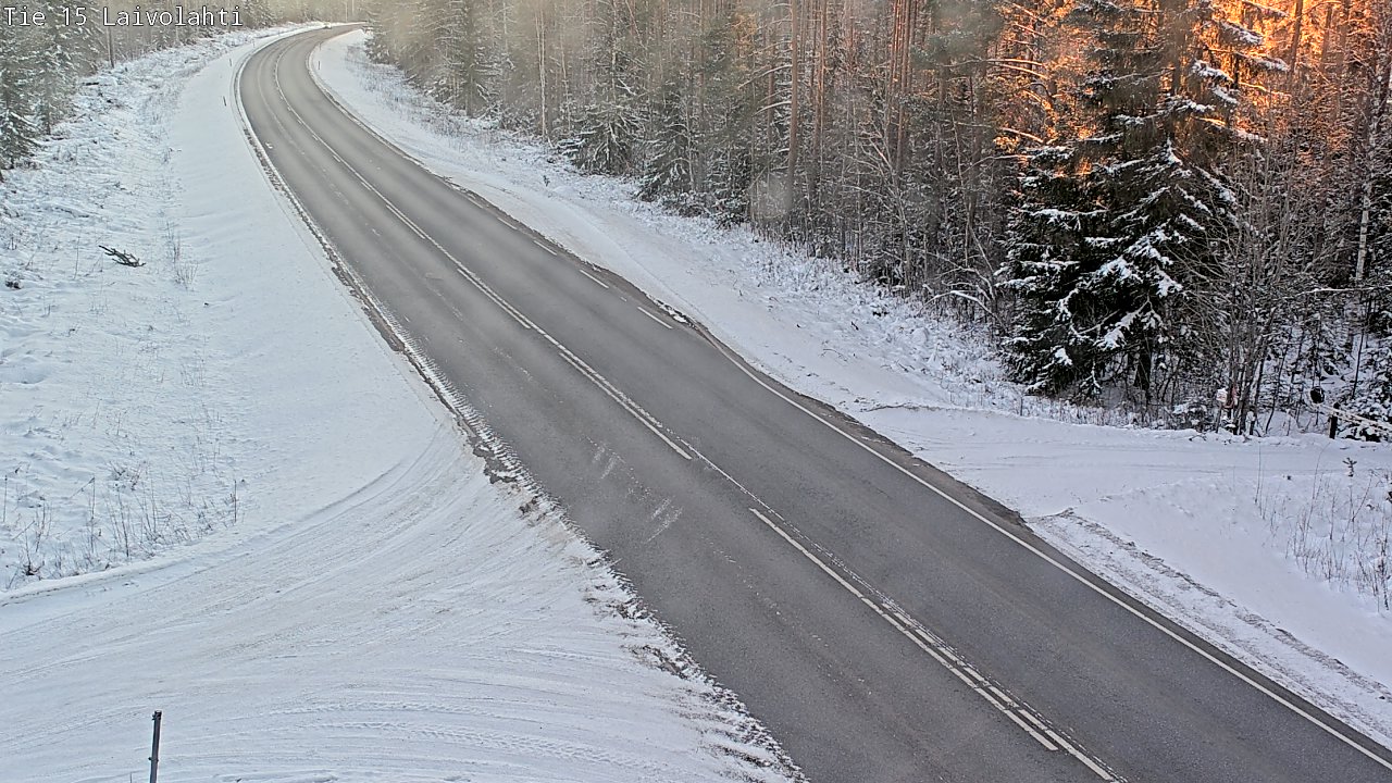 Kelikamerat Kuva Tie 15 Laivolahti, Mäntyharju, Etelä-Savo