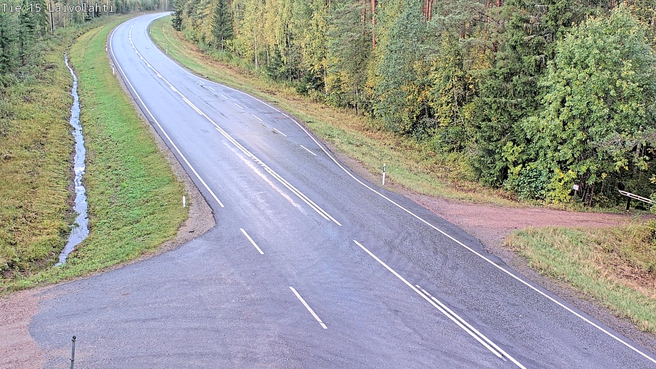 Kelikamerat Kuva Tie 15 Laivolahti, Mäntyharju, Etelä-Savo