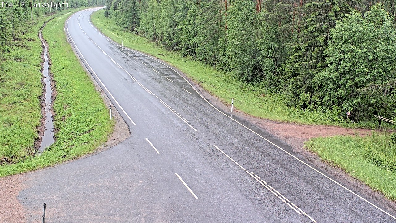 Kelikamerat Kuva Tie 15 Laivolahti, Mäntyharju, Etelä-Savo
