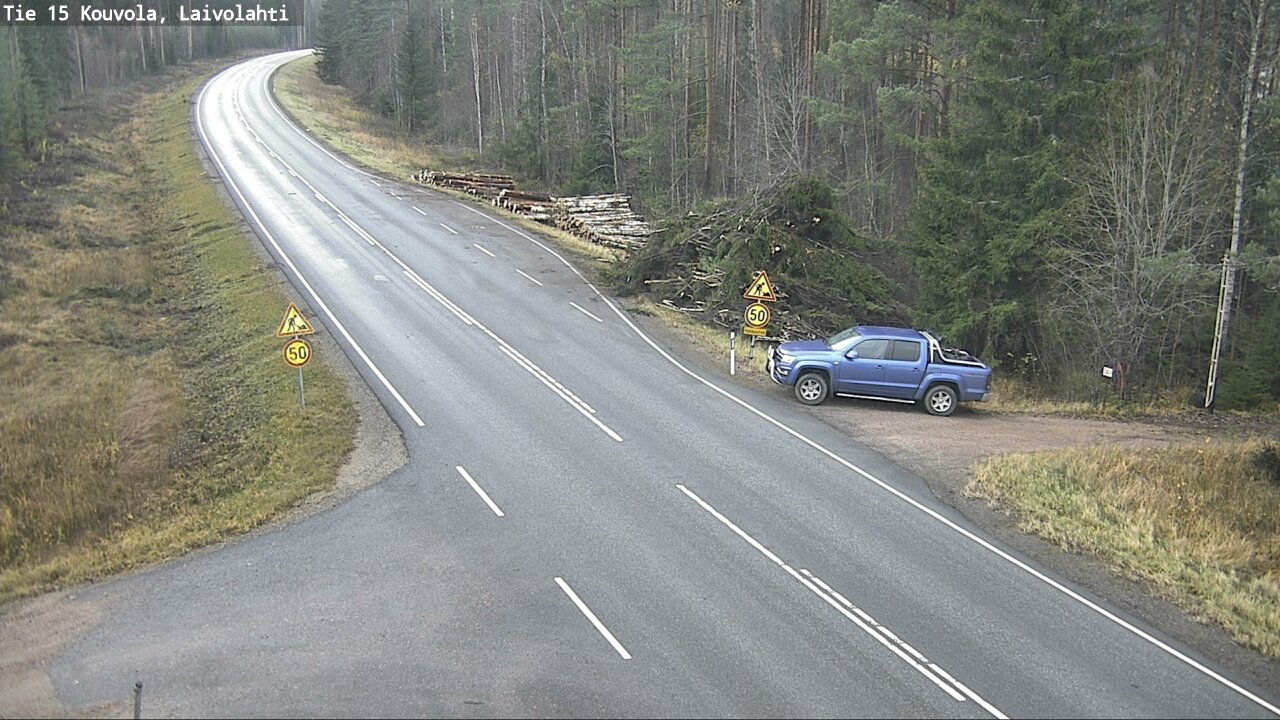 Kelikamerat Kuva Tie 15 Laivolahti, Mäntyharju, Etelä-Savo