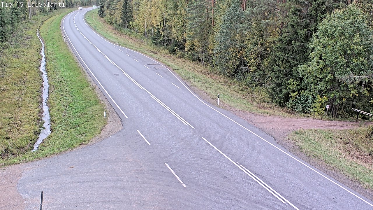 Weather Camera Image Road 15 Laivolahti, Mäntyharju, Etelä-Savo