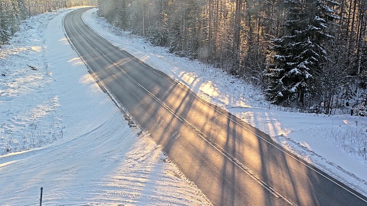 Kelikamerat Kuva Tie 15 Laivolahti, Mäntyharju, Etelä-Savo