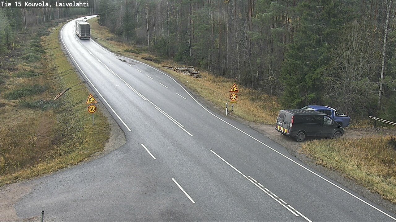 Kelikamerat Kuva Tie 15 Laivolahti, Mäntyharju, Etelä-Savo