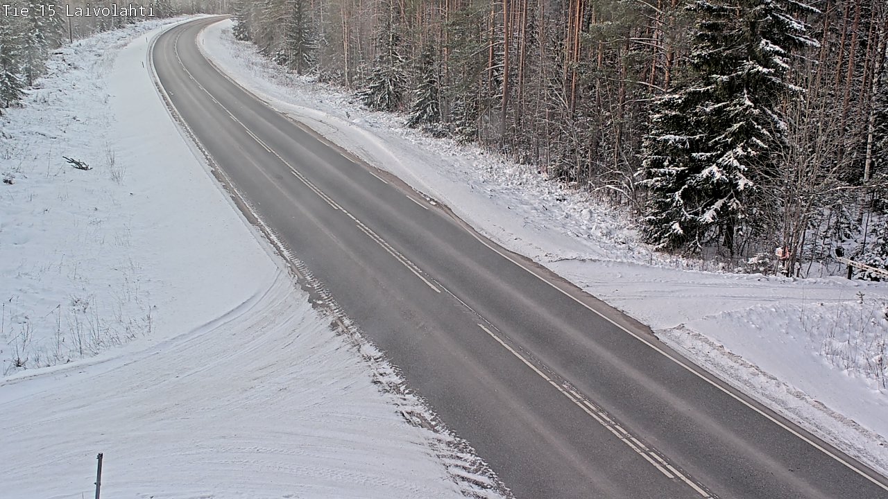 Kelikamerat Kuva Tie 15 Laivolahti, Mäntyharju, Etelä-Savo