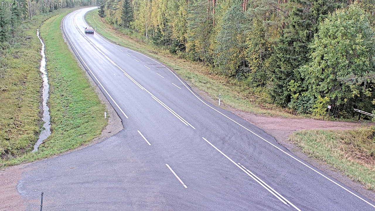 Kelikamerat Kuva Tie 15 Laivolahti, Mäntyharju, Etelä-Savo