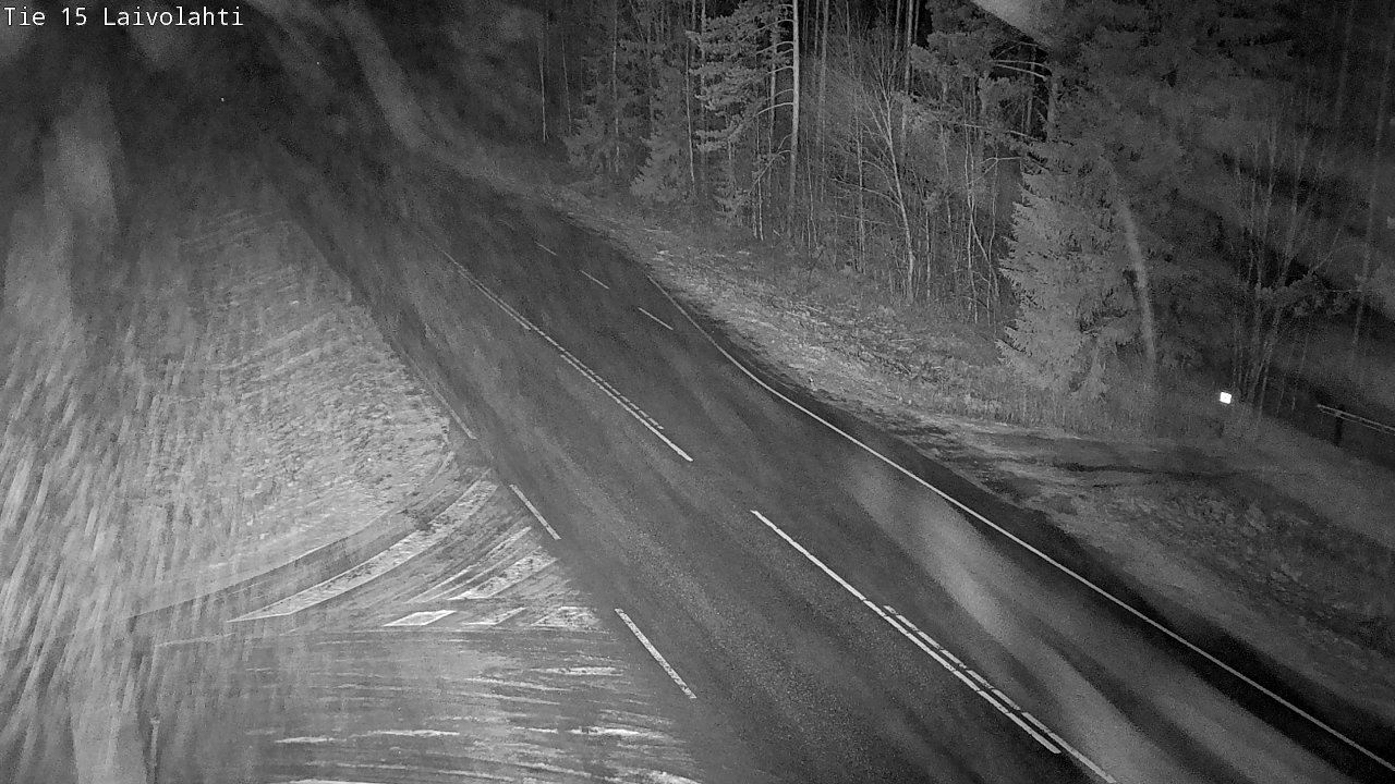 Weather Camera Image Väg 15 Laivolahti, Mäntyharju, Etelä-Savo