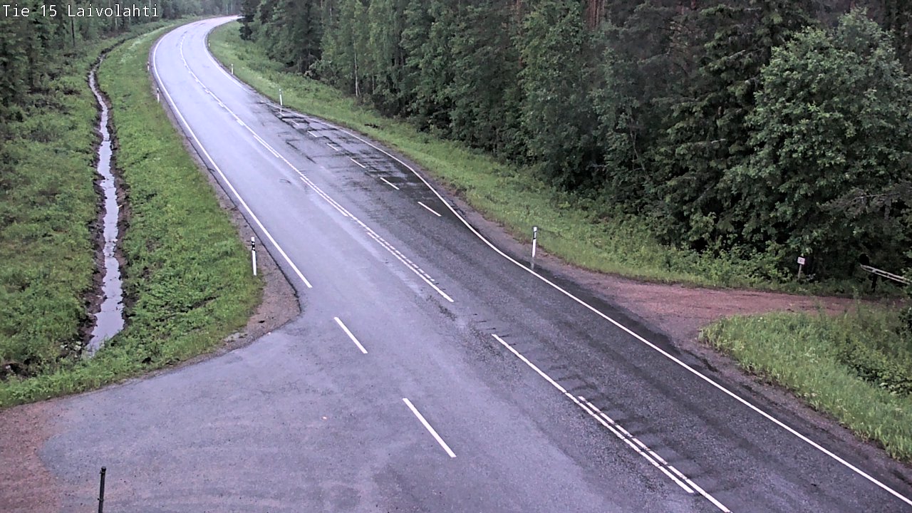 Kelikamerat Kuva Tie 15 Laivolahti, Mäntyharju, Etelä-Savo