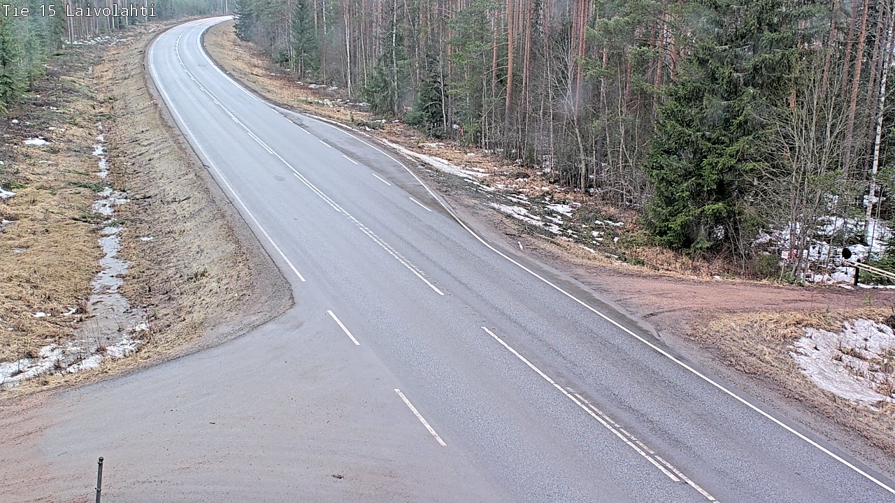Kelikamerat Kuva Tie 15 Laivolahti, Mäntyharju, Etelä-Savo