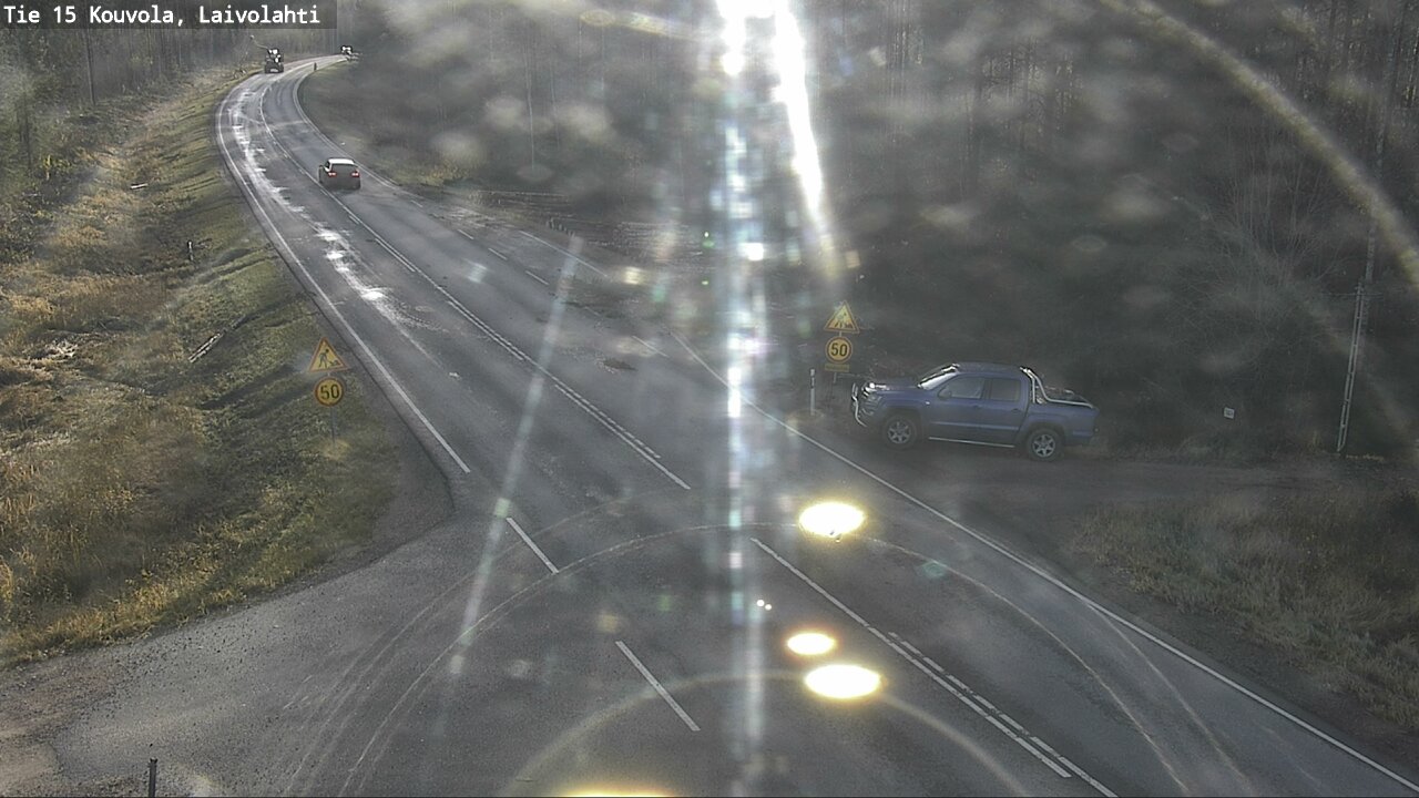 Kelikamerat Kuva Tie 15 Laivolahti, Mäntyharju, Etelä-Savo